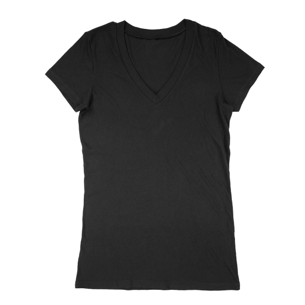 Bella + Canvas 8417 Women’s Tissue Deep V-Neck T-Shirt