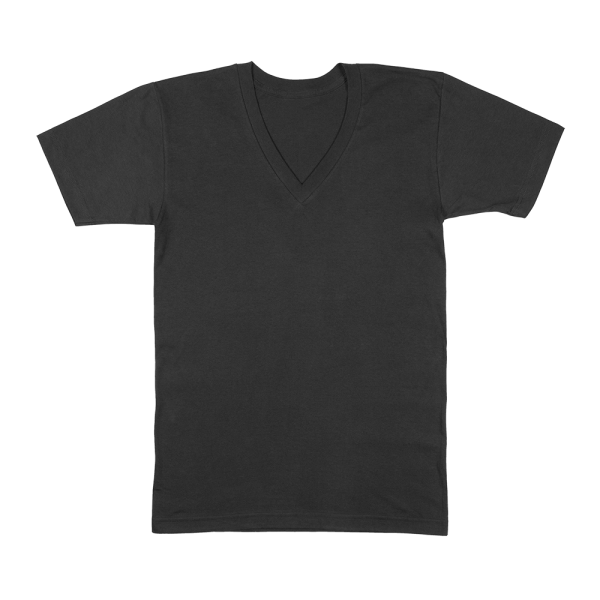 American Apparel 2456 Fine Jersey V-Neck T-Shirt